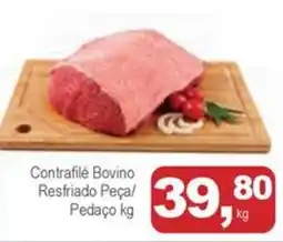 Mineirão Atacarejo Contrafilé Bovino Resfriado Peça/ Pedaço oferta