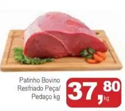 Mineirão Atacarejo Patinho Bovino Resfriado Peça/ Pedaço oferta