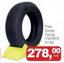 Mineirão Atacarejo Pneu Dunlop Touring 175/70R13 R1 82t oferta