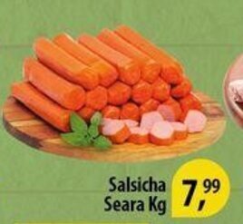 Supermercado Padrão Salsicha Seara 1kg oferta