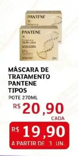Assaí Atacadista Máscara de tratamento pantene tipos oferta