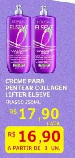 Assaí Atacadista Creme para pentear collagen lifter elseve frasco oferta