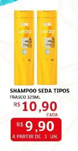 Assaí Atacadista Shampoo seda tipos frasco oferta