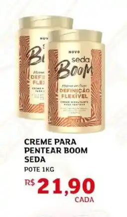 Assaí Atacadista Creme para pentear boom seda oferta