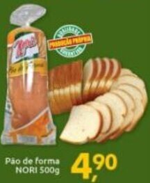 Supermercados Nori Pao de Forma Nori 500g oferta