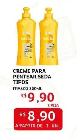 Assaí Atacadista Creme para pentear seda tipos frasco oferta