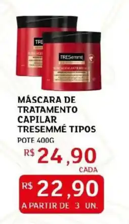 Assaí Atacadista Máscara de tratamento capilar tresemmé tipos oferta