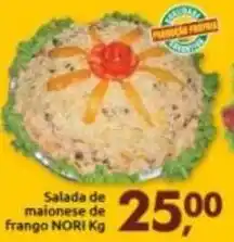 Supermercados Nori Salada de Maionese de Frango Nori 1kg oferta