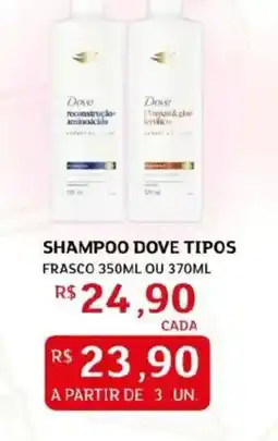 Assaí Atacadista Shampoo dove tipos oferta