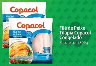 Filé de Peixe Tilápia Copacol Congelado Pacote
