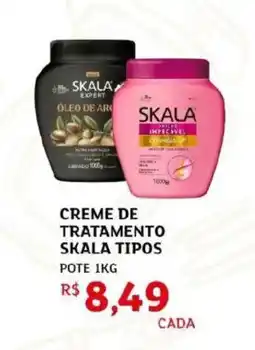 Assaí Atacadista Creme de tratamento skala tipos oferta