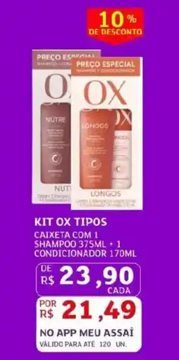 Assaí Atacadista Kit ox tipos oferta