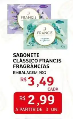 Assaí Atacadista Sabonete clássico francis fragrâncias oferta