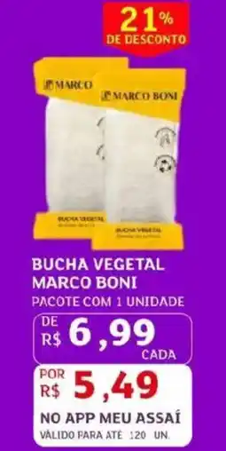 Assaí Atacadista Bucha vegetal marco boni oferta