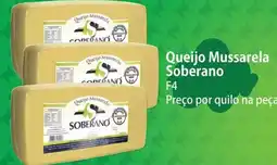 Atacadão Queijo Mussarela Soberano F4 oferta