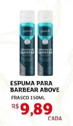 Assaí Atacadista Espuma para barbear above frasco oferta