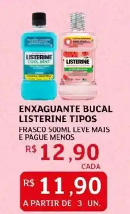 Assaí Atacadista Enxaguante bucal listerine tipos oferta