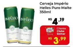 Semar Supermercado Cerveja Império Helles Puro Malte oferta