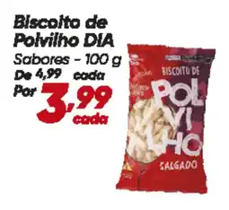 Dia Biscoito de Polvilho DIA Sabores oferta