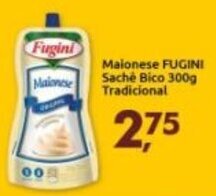 Supermercados Nori Maionese Fugini Sache bico 300g Tradicional oferta