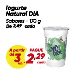 Dia logurte Natural DIA oferta