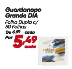 Dia Guardanapo Grande DÍA oferta