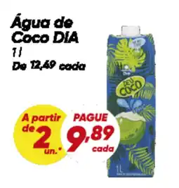 Dia Água de Coco DIA oferta