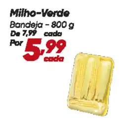 Dia Milho-Verde Bandeja oferta