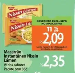Atacadão Macarrão Instantâneo Nissin Lámen oferta