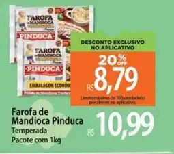 Atacadão Farofa de Mandioca Pinduca Temperada Pacote oferta