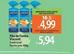 Atacadão Pão de Forma Visconti Tradicional Pacote oferta
