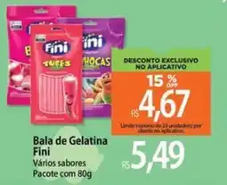 Atacadão Bala de Gelatina Fini oferta