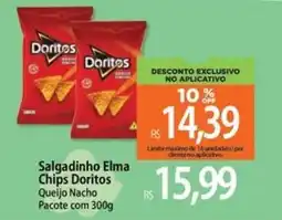 Atacadão Salgadinho Elma Chips Doritos Queijo Nacho oferta