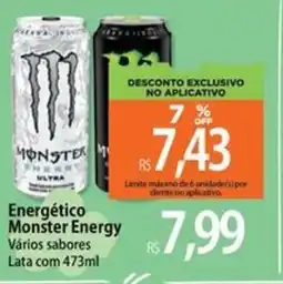 Atacadão Energético Monster Energy oferta