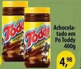 Achocolatado em po Toddy 400g