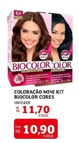 Assaí Atacadista Coloração mini kit biocolor cores oferta