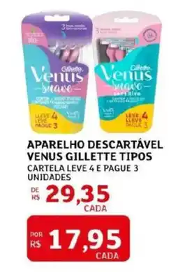 Assaí Atacadista Aparelho descartável venus gillette tipos oferta