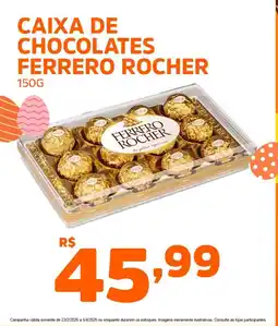 Supermercados Pague Menos Caixa de chocolates ferrero rocher oferta