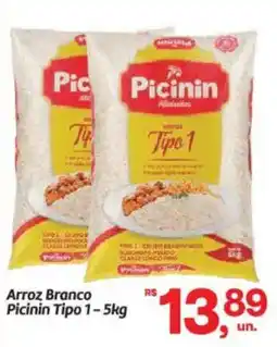 Fort Atacadista Arroz Branco Picinin Tipo 1 oferta
