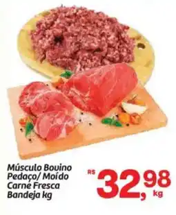 Fort Atacadista Músculo Bovino Pedaço/Moído Carné Fresca Bandeja oferta
