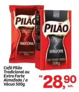 Fort Atacadista Café Pilão Tradicional ou Extra Forte Almofada/a Vácuo oferta