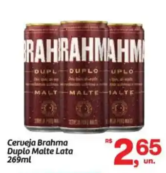 Fort Atacadista Cerveja Brahma Duplo Malte Lata oferta