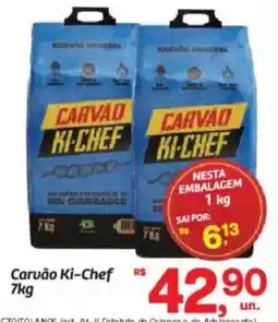 Fort Atacadista Carvão Ki-Chef oferta