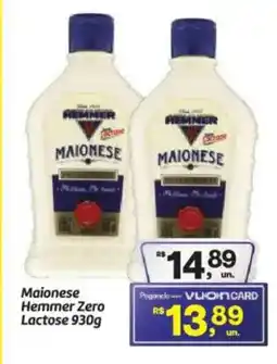 Fort Atacadista Maionese Hemmer Zero Lactose oferta