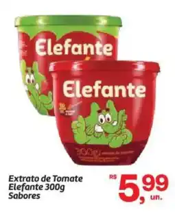 Fort Atacadista Extrato de Tomate Elefante Sabores oferta