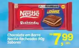 Fort Atacadista Chocolate em Barra Nestlé Recheados Sabores oferta
