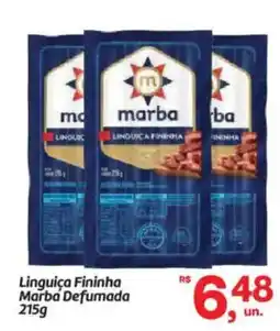 Fort Atacadista Linguiça Fininha Marba Defumada oferta