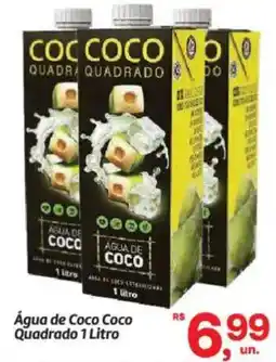 Fort Atacadista Agua de Coco Coco Quadrado oferta