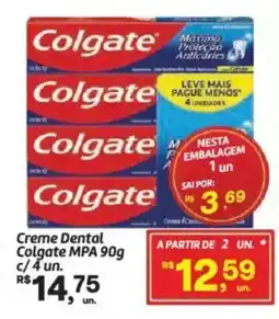 Fort Atacadista Creme Dental Colgate MPA oferta