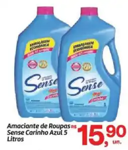 Fort Atacadista Amaciante de Roupas Rs Sense Carinho Azul oferta